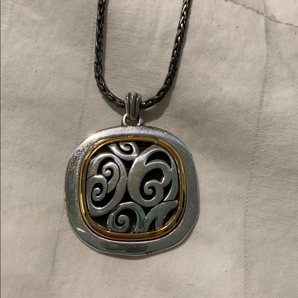 Brighton gold and silver necklace